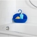 Suport accesorii pentru dus Cocktail, Wenko, 26 x 9 cm, polistiren/ABS, alb