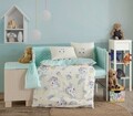 Lenjerie de pat pentru copii 4 piese, Mila - Cream, Hobby, Bumbac Poplin
