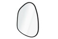 Oglinda decorativa, Lumisfera, Asymmetric Design 30 x 42, Negru