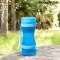 Sticla cu rezervor de apa si mancare pentru animale de companie 2 in 1 Pettap InnovaGoods