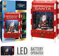 Decoratiune luminoasa Mail box, 25x15x40 cm, poliston, multicolor