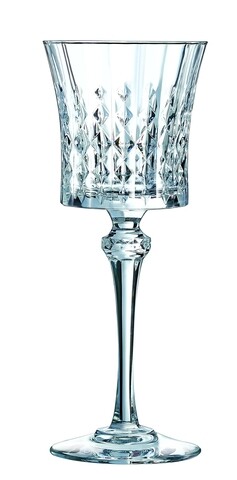 Poza Set 6 pahare pentru vin alb, Eclat Cristal D'Arques, Lady Diamond, 190 ml, sticla cristal