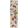 Covor Amari Natural/Multi, Flair Rugs, 60x230 cm, lana, multicolor