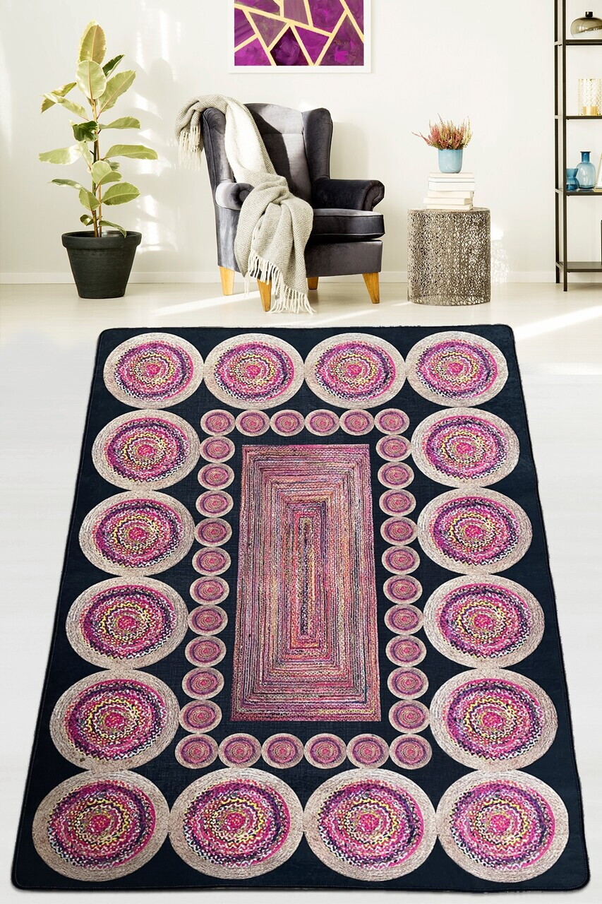 Covor, Madera Djt, 100x160 cm, Multicolor