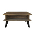 Masuta de cafea, Tera Home, Logan, 72x38.2x72 cm, PAL, Maro