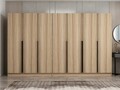 Dulap pentru haine, Minerva, Kale Plus, 315x210x52 cm, PAL, Stejar
