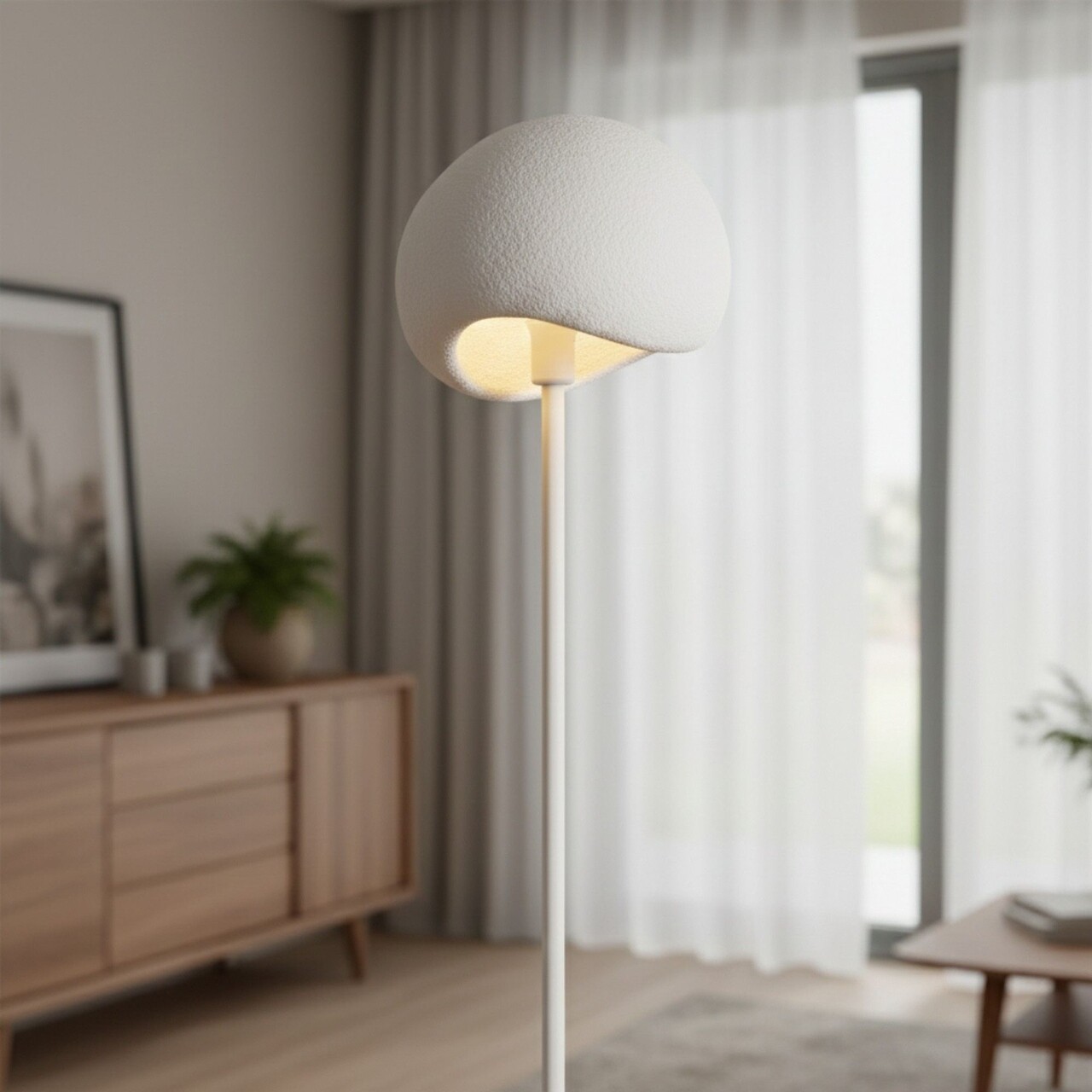 Lampadar, L'essentiel Maison, 892OPV2630, Alb - view 4