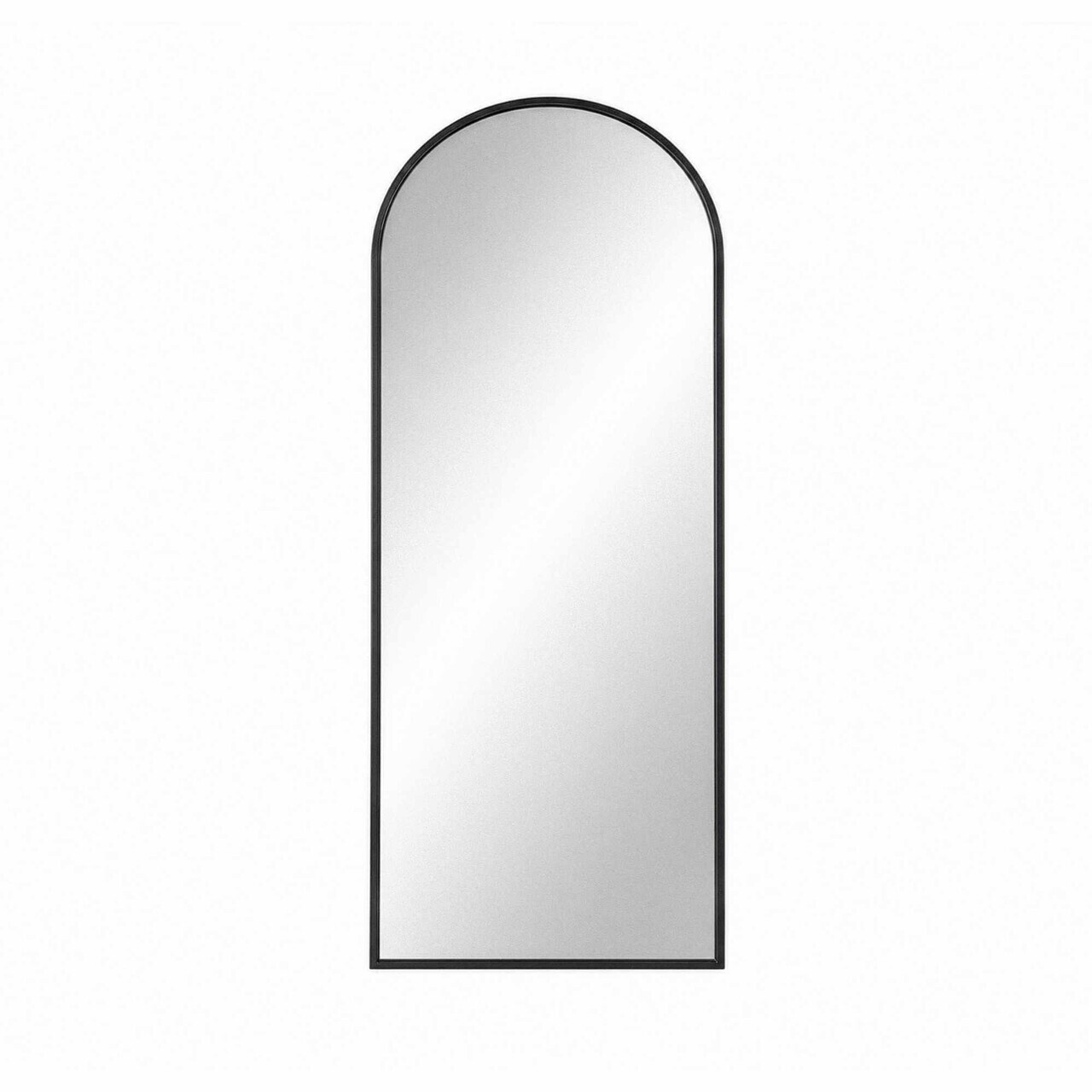Oglinda Cheval, Hanah Home, Oval 50x160, 50x160x1.5 cm, Negru — imaginea 2