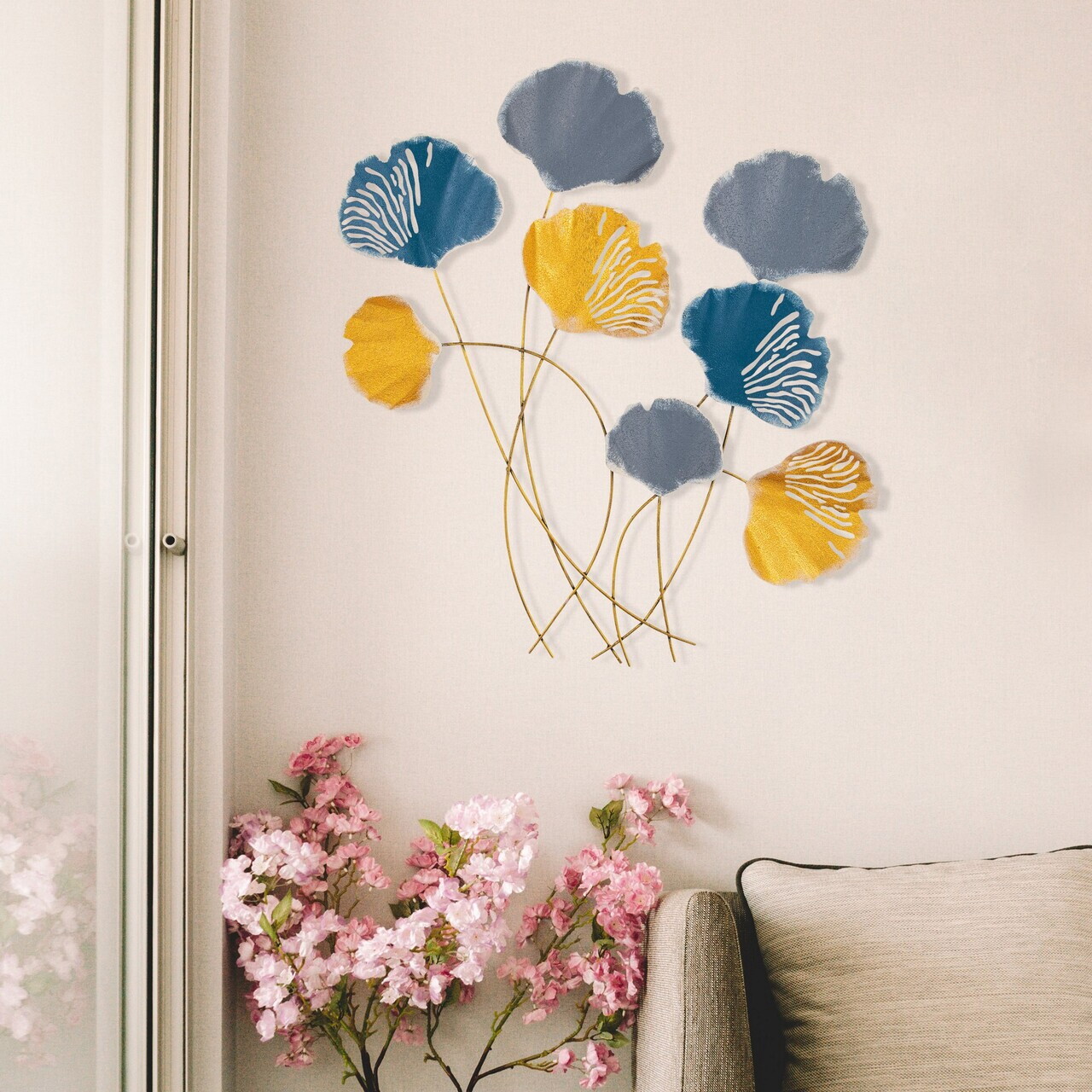 Decoratiune de perete, Vuzuh, Dimensiuni: 76 x 5 x 70 cm, Multicolor — imaginea 3