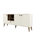 Consola, Hommy Craft, Napoli, 180x81x35 cm, PAL, Crem