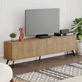 Comoda TV, Decortie, Dune, 180x50x29.6 cm, Stejar