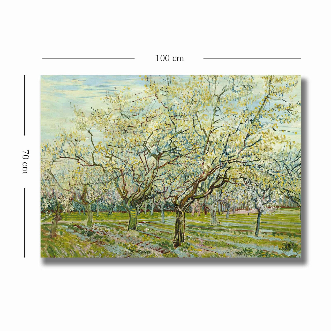 Tablou Decorativ, 70100VANGOGH017, Canvas , Lemn, Multicolor