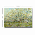 Tablou decorativ, 70100VANGOGH017, Canvas, Lemn, Multicolor