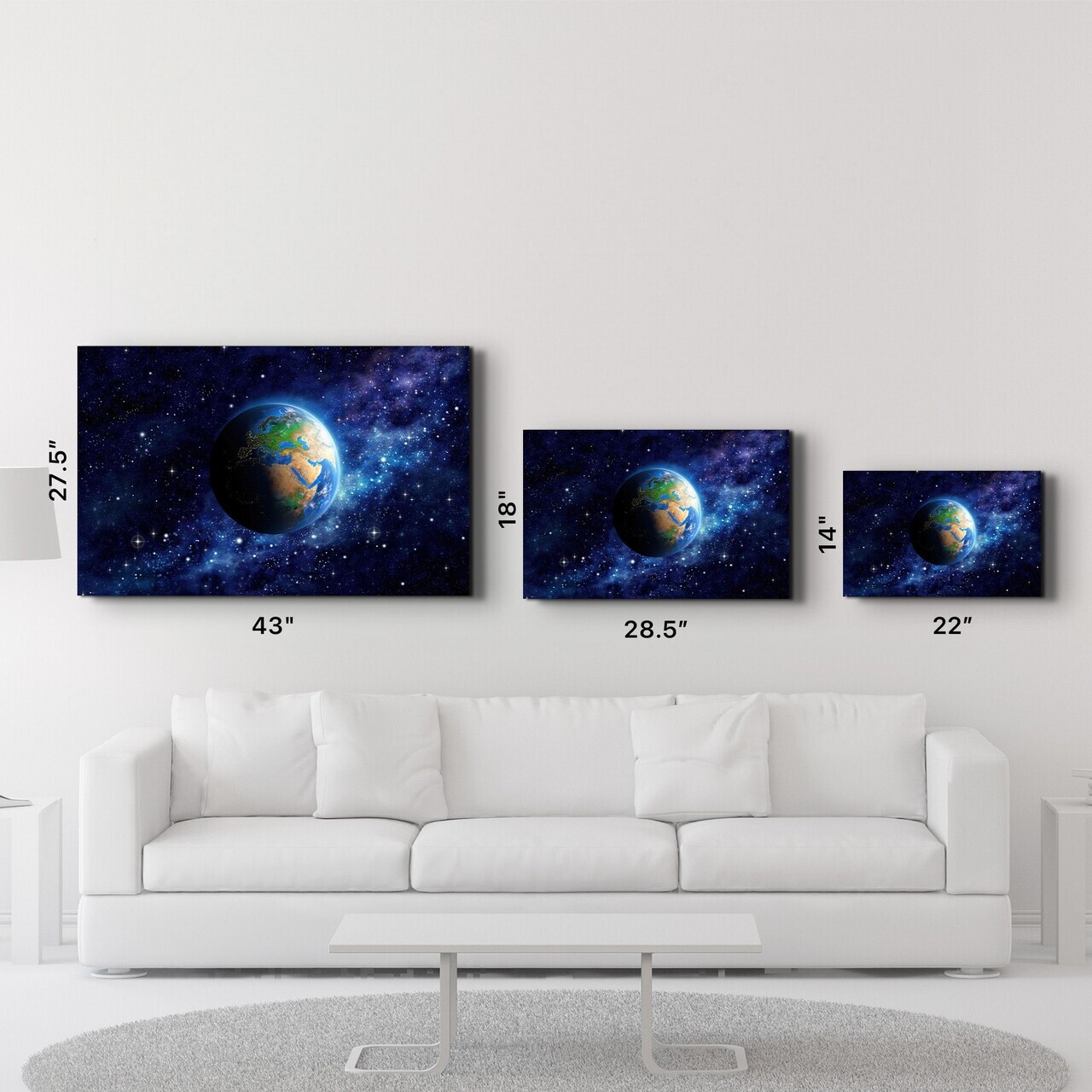 Tablou decorativ, CAM-5006, Dimensiuni: 70 x 110 cm, Multicolor — imaginea 6