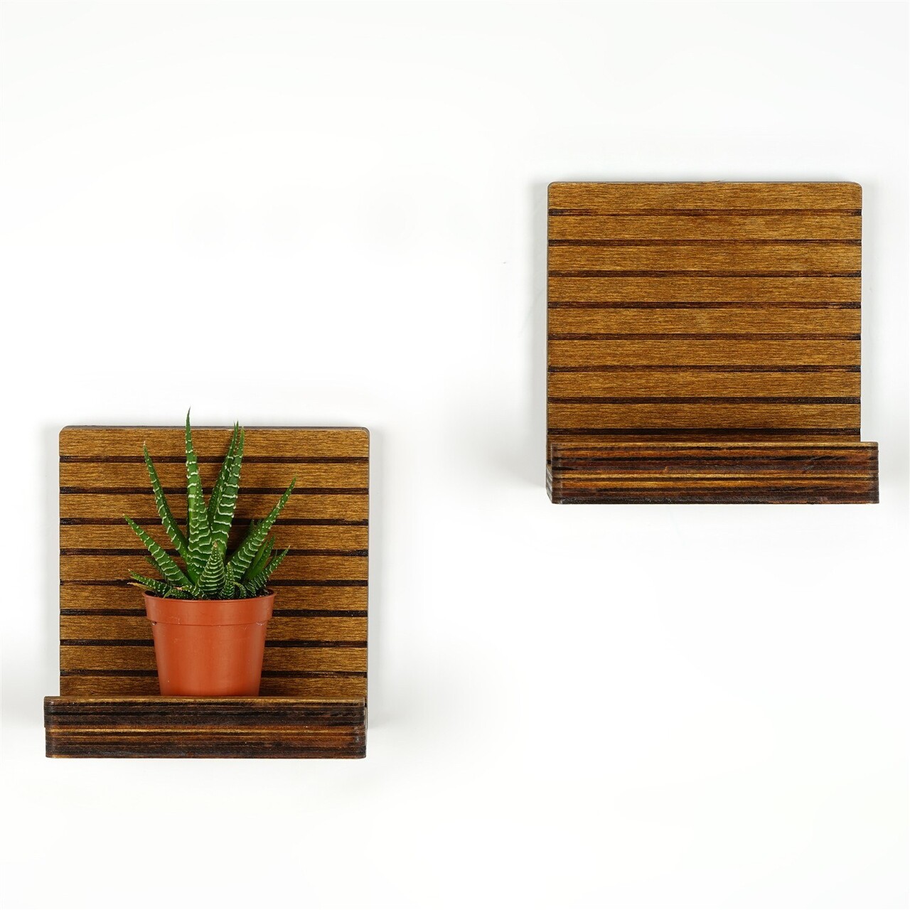 Raft de perete, Evila Originals, Raf263, Placaj, Maro - 1 | YEO