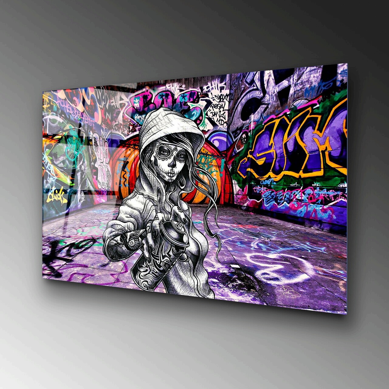 Tablou decorativ, UV-786 70 x 100, 70 x 100 cm, Multicolor — imaginea 5