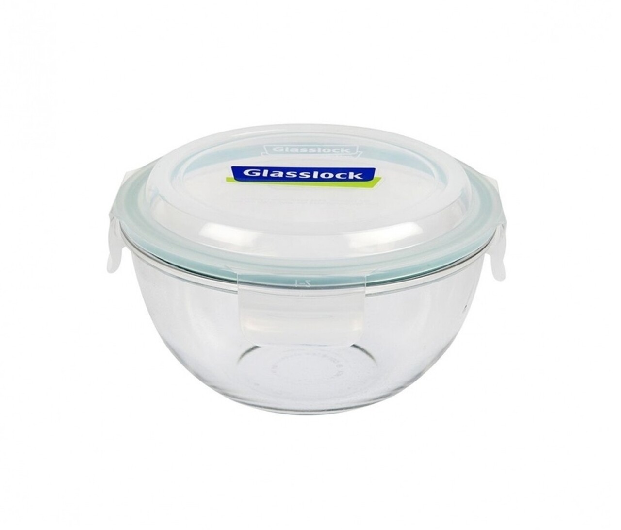 Caserola Rotunda Cu Capac Glasslock, Sticla Temperata, 1000 Ml