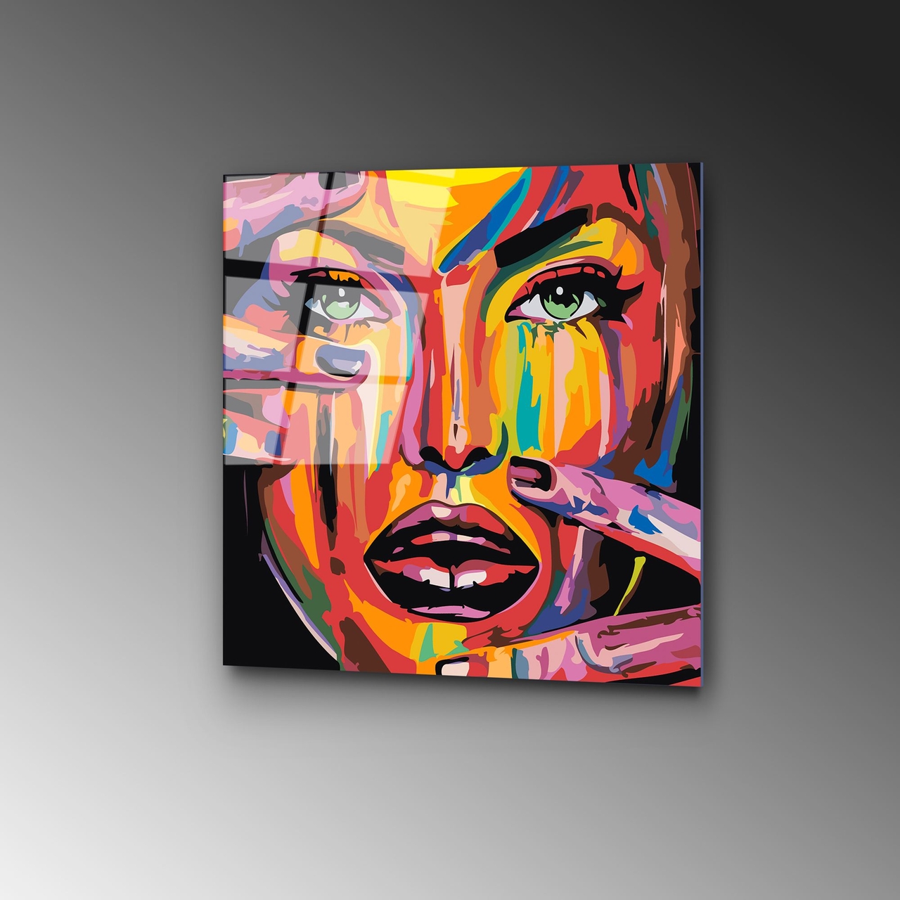 Masuta de cafea, Hanah Home, Shb-032-F, 53x55x53 cm, Multicolor - view 5