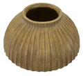 Vaza decorativa Breeze, Mauro Ferretti, 40x26.5 cm, oxid de magneziu, verde inchis