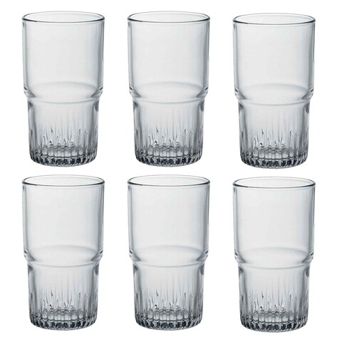 Set 6 pahare, Duralex, Empilable, 340 ml, sticla temperata