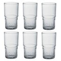 Set 6 pahare, Duralex, Empilable, 340 ml, sticla temperata