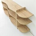 Consola, Hanah Home, Flusso, 170x65x30 cm, PAL, Maro