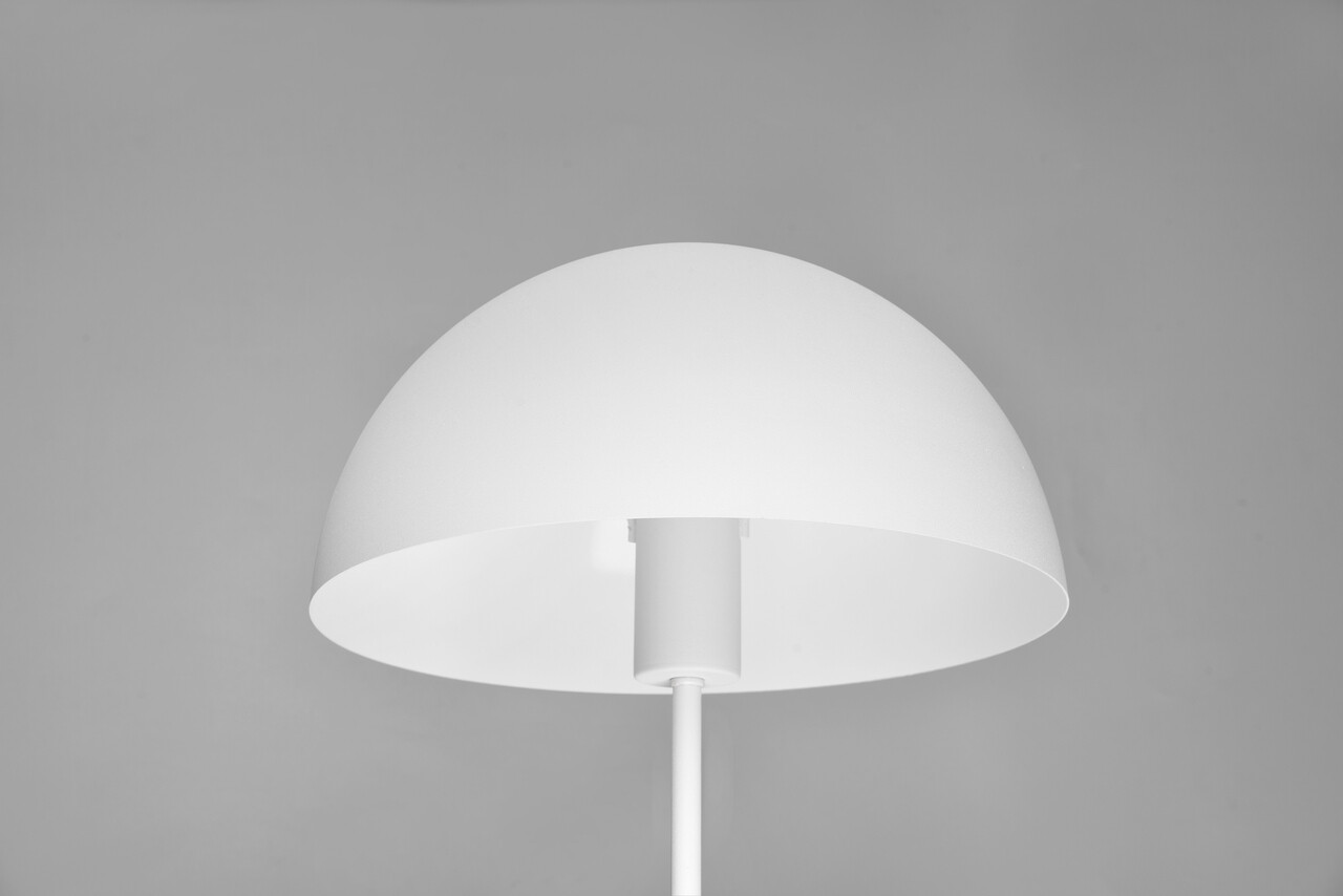 Lampa de masa Nola, TRIO, 30x45 cm, 40W, 1x E27, metal, alb mat