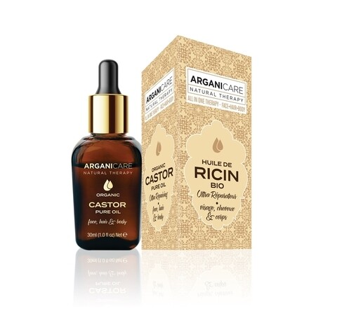 Ulei de ricin organic 3 in 1, Castor Oil, Arganicare, 30 ml