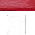 Copertina panza parasolar Awning, 3 x 3 m, polietilena, rosu cherry