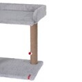 Zgarietor pentru pisici, Paws & Whiskers, Platform, Gri