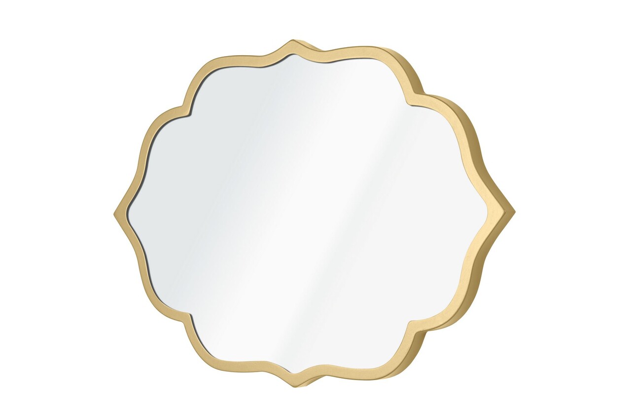 Oglinda decorativa, Lumisfera, Velvet 30 x 42, Auriu - 2 | YEO