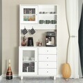 Dulap multifunctional, Comforty, Grano 96, Alb