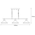 Candelabru, Nitid, Sivani - MR - 835, E27, 100 W, metal