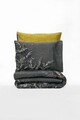 Lenjerie de pat dubla, Libby - Green, Cotton Box, Bumbac Satinat