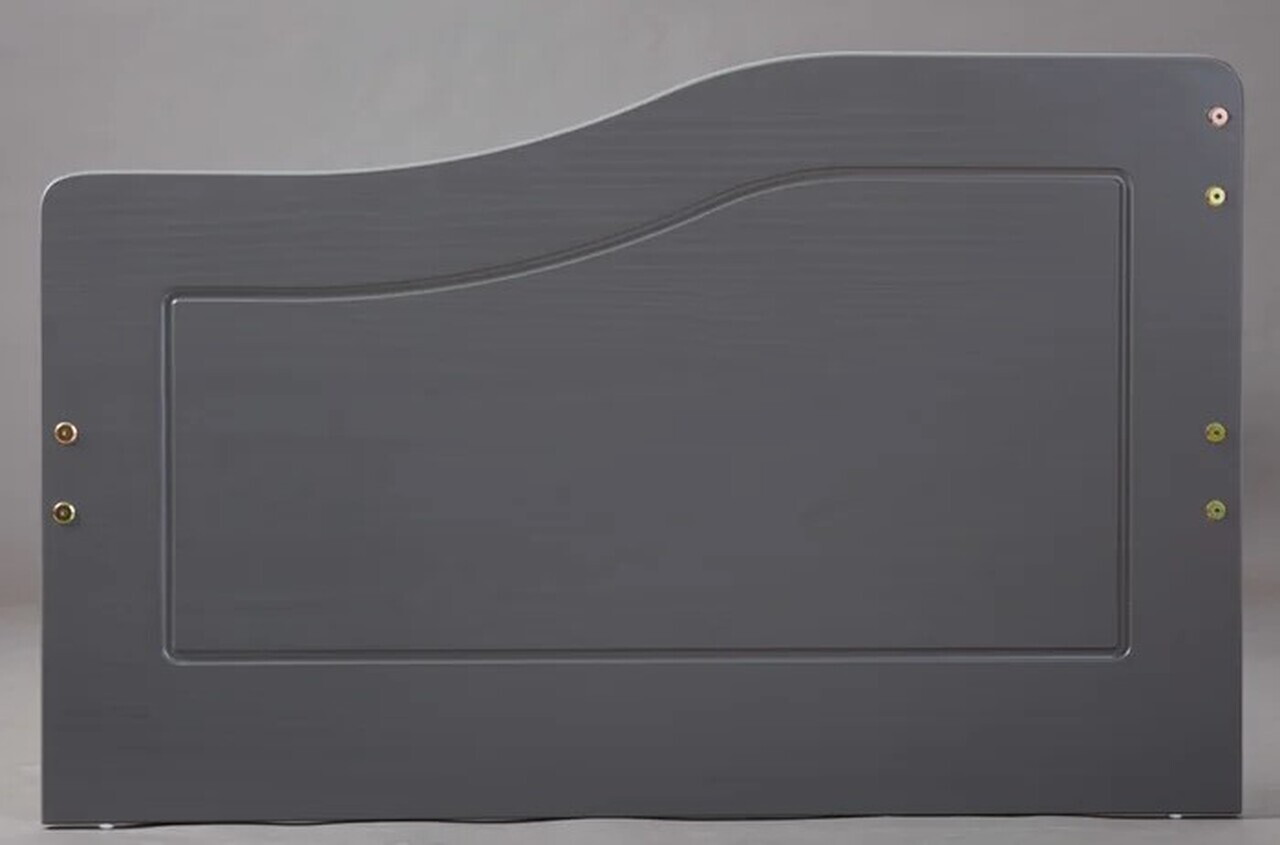Pat multifunctional pentru o persoana, 90x200 cm, Leonie 23, Inter Link, lemn, gri - imagine 9