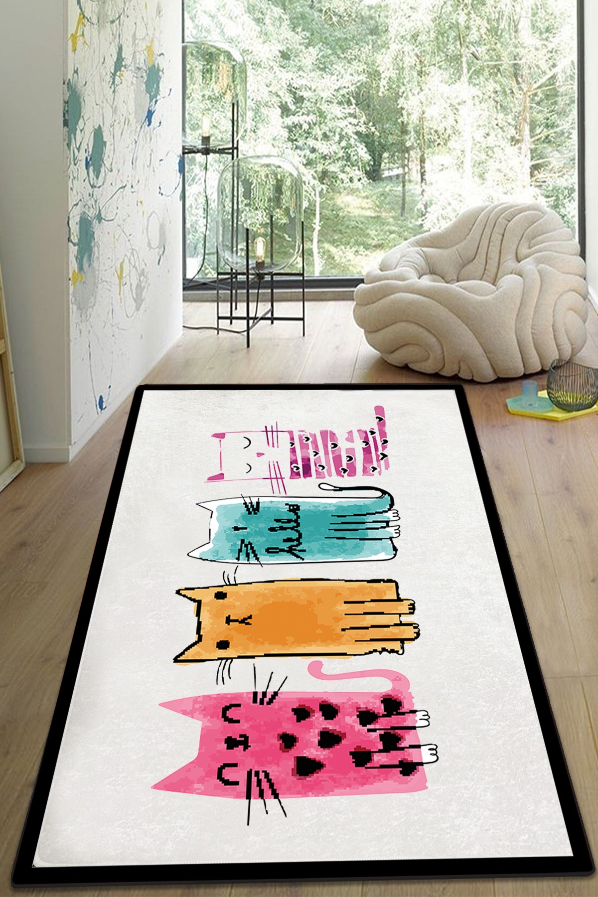 Covor, Baby Cats, 120x180 cm, Multicolor