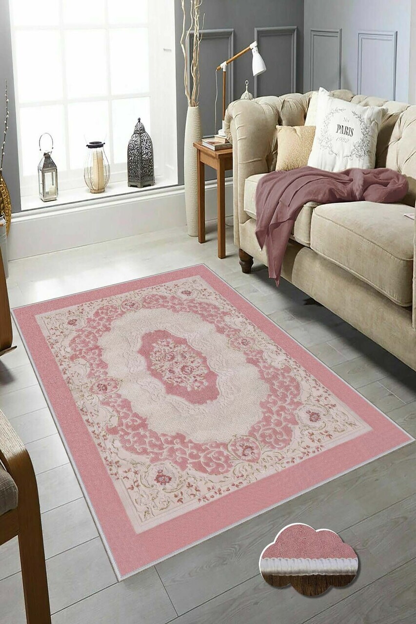 Covor Hmnt626 80x150 cm Poliester Multicolor