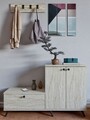 Cuier de perete, Mod Design, Evva, Travertin