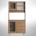 Dulap multifunctional, Comforty, Grano 96, Stejar caucazian