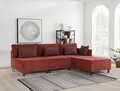 Coltar, Balcab Home, 825BLC2985, CADRU: LEMN DE FAG, Rosu claret