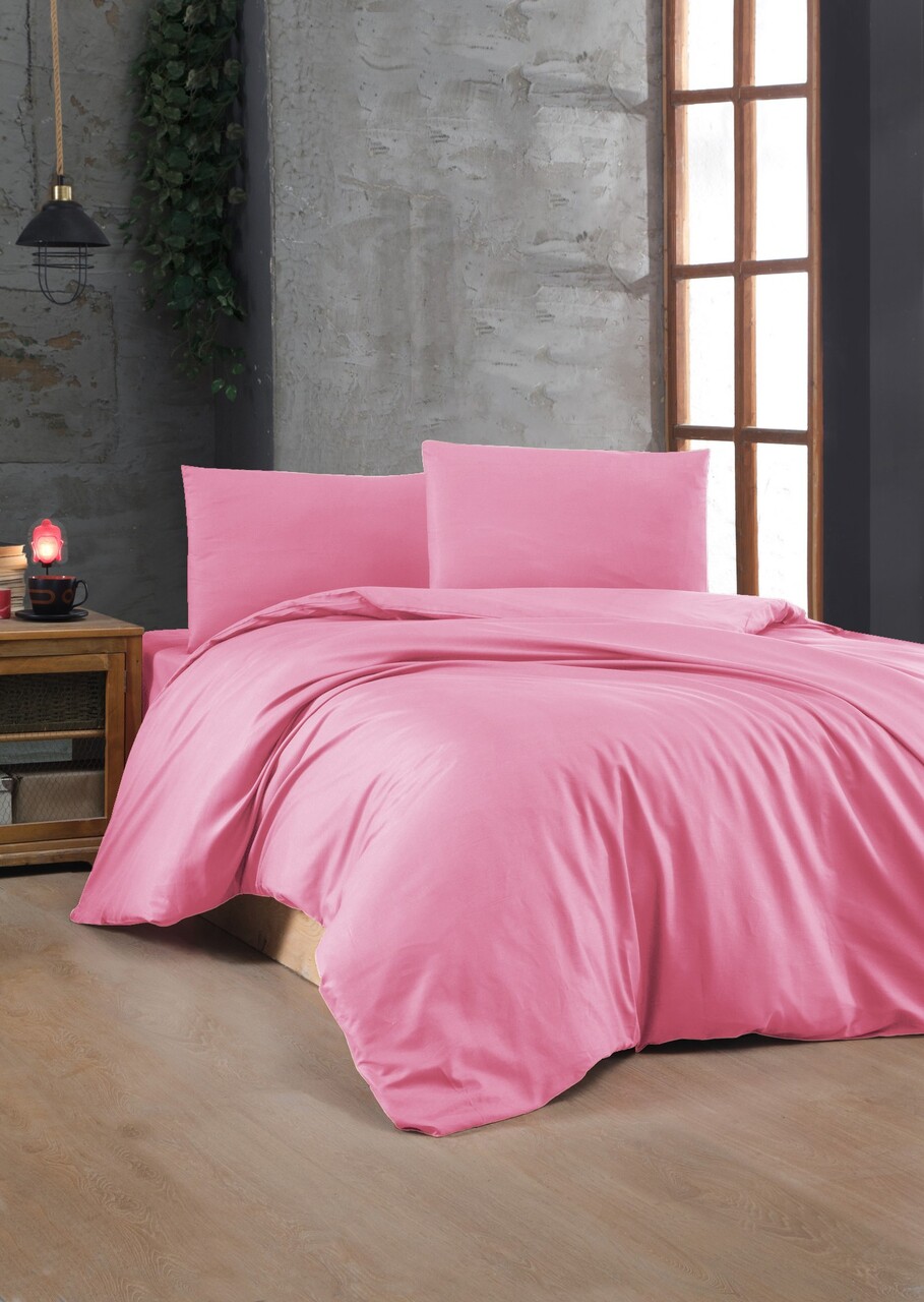 Lenjerie de pat pentru o persoana (FR) L'essentiel Maison Pink Roz