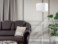 Lampadar ELTAP, Vespillo, 40x150 cm, 1xE27, 15W, otel/PVC, alb
