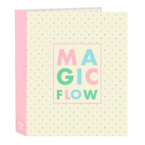 Biblioraft, Glow Lab, Magic Flow, A4, 27 x 33 x 6 cm, hartie, multicolor Glow Lab