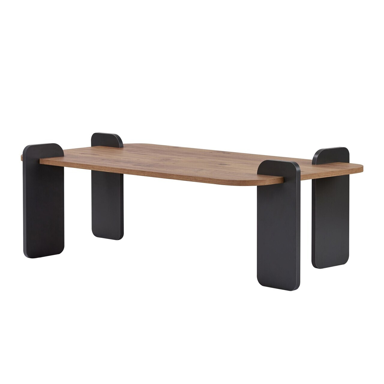 Masuta de cafea, Hanah Home, Renard, 120x35x60 cm, PAL, Pin Atlantic / Antracit — imaginea 4