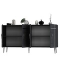 Consola, Olivia, Line KB150, Antracit / Argintiu