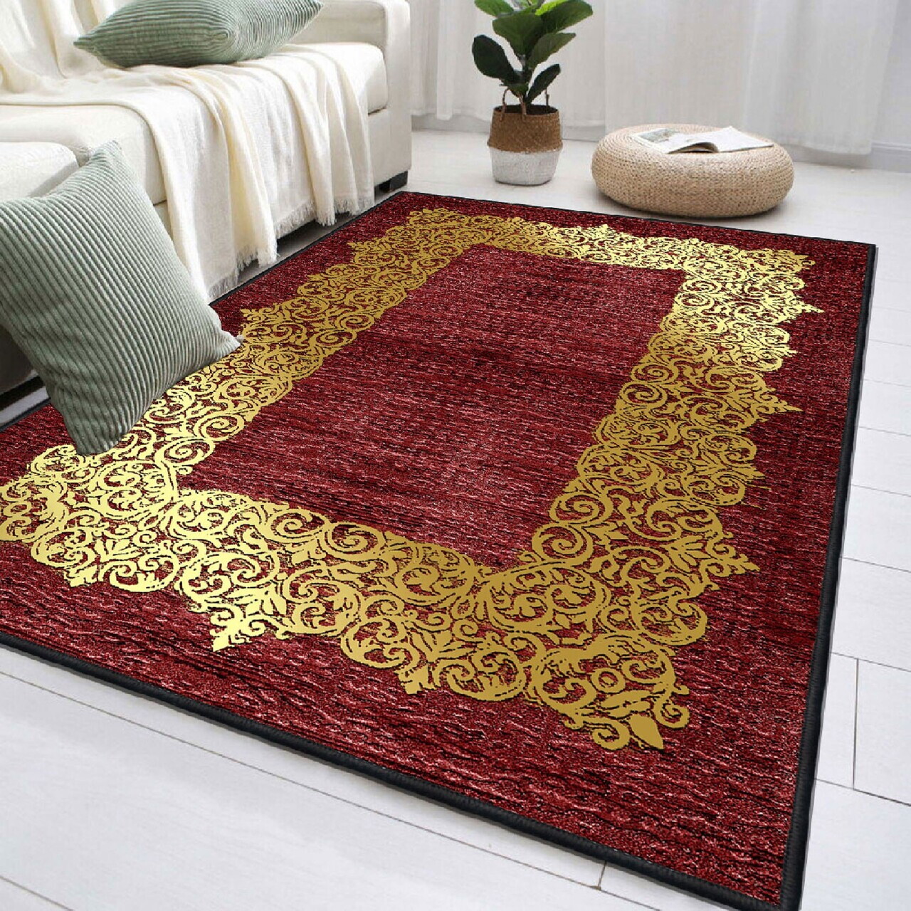 Covor, Els2395, 160x230 cm, Catifea, Multicolor — imaginea 2