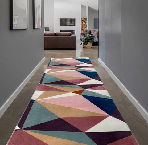 Covor, 050, 100x700 cm, Poliester, Multicolor
