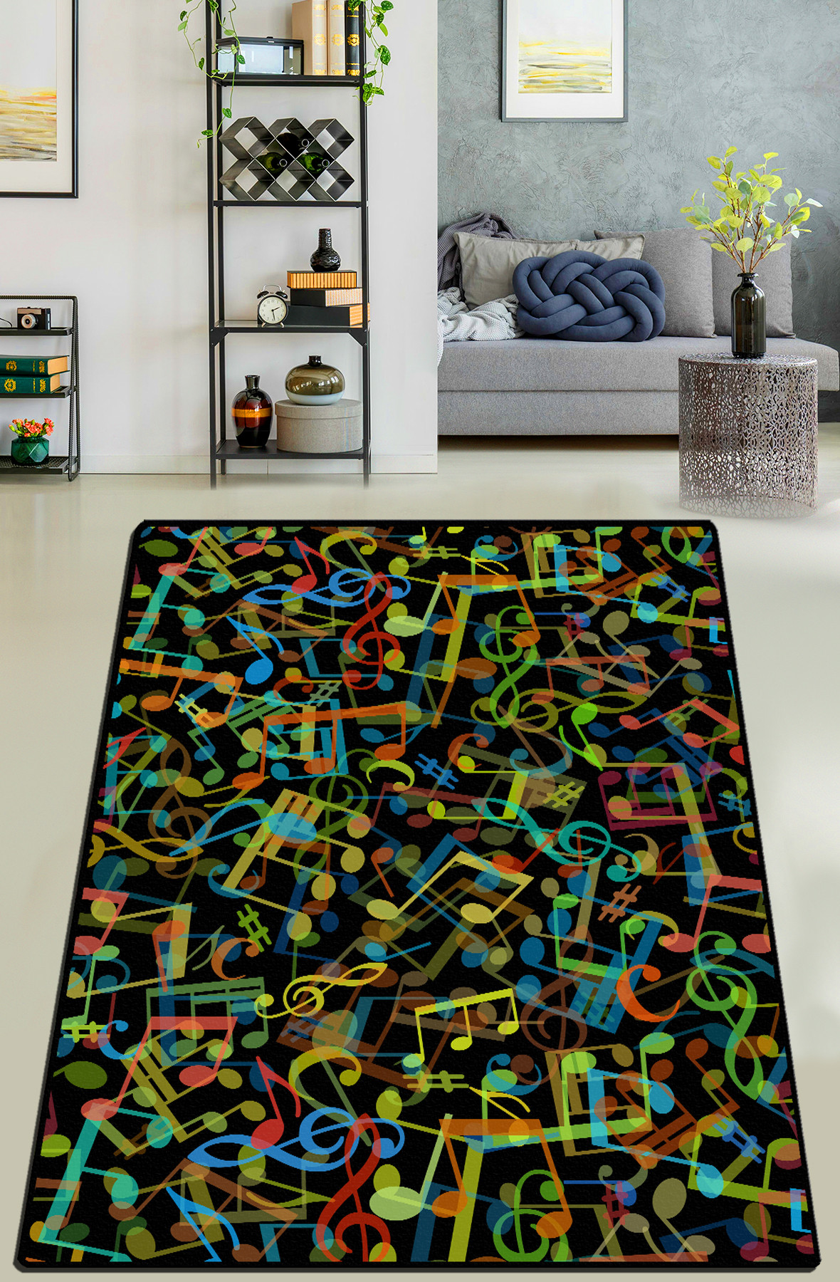 Covor, Appunti Djt, 120x150 cm, Multicolor