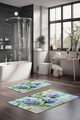 Set covorase de baie, Cartwright, CT-5257, Poliester, Multicolor