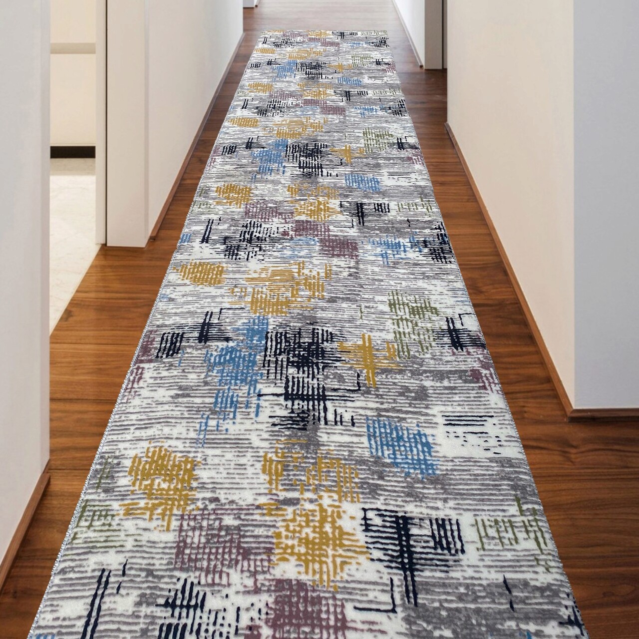 Covor, 070, 80x300 cm, Poliester, Multicolor